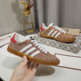 Версия высшего качества Adidas/GUCCI Three Leaves/Gucci кроссове