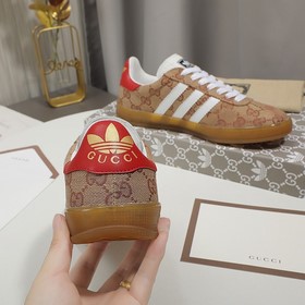 Версия высшего качества Adidas/GUCCI Three Leaves/Gucci кроссове