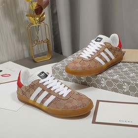 Версия высшего качества Adidas/GUCCI Three Leaves/Gucci кроссове
