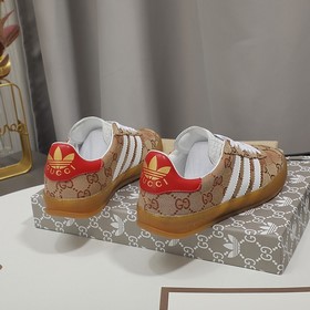 Версия высшего качества Adidas/GUCCI Three Leaves/Gucci кроссове