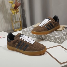 Версия высшего качества Adidas/GUCCI Three Leaves/Gucci кроссове