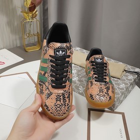 Версия высшего качества Adidas/GUCCI Three Leaves/Gucci кроссове