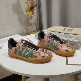 Версия высшего качества Adidas/GUCCI Three Leaves/Gucci кроссове
