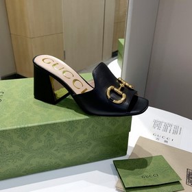 GUCCI Гуччи 2023 модные сандалии с открытым носком, точная копия