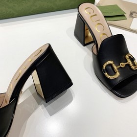 GUCCI Гуччи 2023 модные сандалии с открытым носком, точная копия 