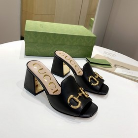 GUCCI Гуччи 2023 модные сандалии с открытым носком, точная копия 