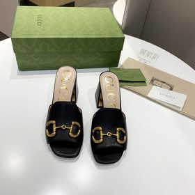 GUCCI Гуччи 2023 модные сандалии с открытым носком, точная копия 