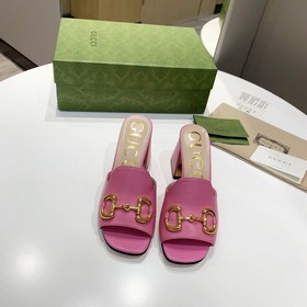 GUCCI Гуччи 2023 модные сандалии с открытым носком, точная копия