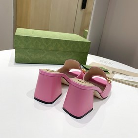 GUCCI Гуччи 2023 модные сандалии с открытым носком, точная копия 