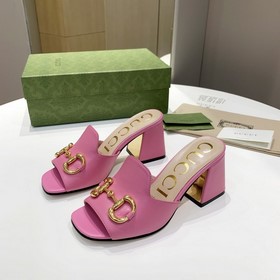 GUCCI Гуччи 2023 модные сандалии с открытым носком, точная копия 