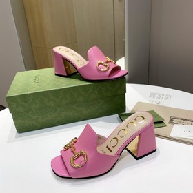 GUCCI Гуччи 2023 модные сандалии с открытым носком, точная копия 