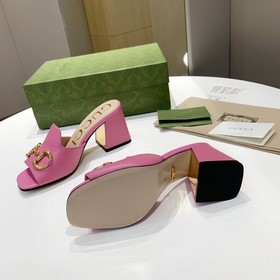 GUCCI Гуччи 2023 модные сандалии с открытым носком, точная копия 