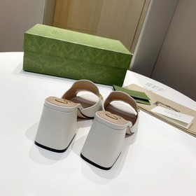 GUCCI Гуччи 2023 модные сандалии с открытым носком, точная копия 