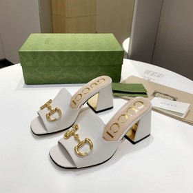 GUCCI Гуччи 2023 модные сандалии с открытым носком, точная копия 