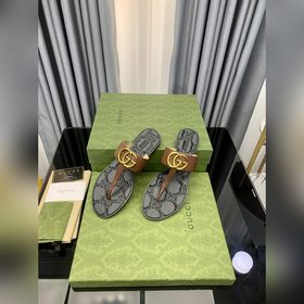 Сандалии Gucci°Gucci ранней весны, классическая модель с плоской 