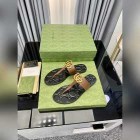 Сандалии Gucci°Gucci ранней весны, классическая модель с плоской 