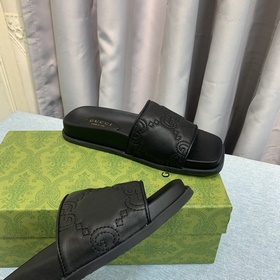 Серия тапочек Gucci для пар, новинки, пляжная обувь Официальный с