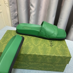 Серия тапочек Gucci для пар, новинки, пляжная обувь Официальный с