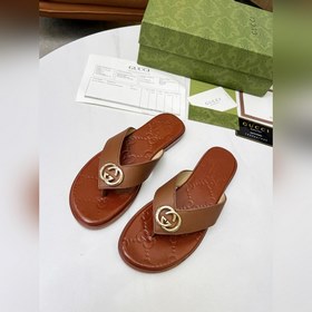 Новые сандалии Gucci 2023. Переплетенные буквы G являются классич