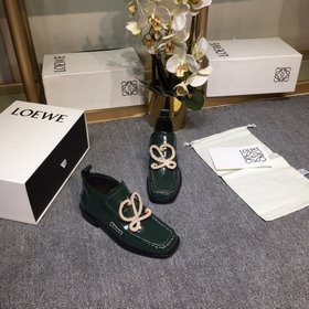 Высота каблука： 2,5 см LOEWE 2023 новейшая модель высоких лофей с