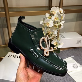 Высота каблука： 2,5 см LOEWE 2023 новейшая модель высоких лофей с