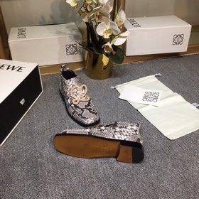 Высота каблука： 2,5 см LOEWE 2023 новейшая модель высоких лофей с