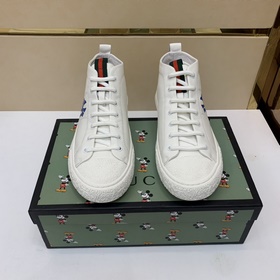 (GC) Gucc* «Gucci» Высокие кеды Стандартные размеры： 38-44 (возмо