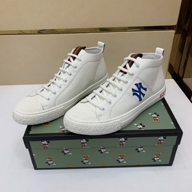 (GC) Gucc* «Gucci» Высокие кеды Стандартные размеры： 38-44 (возмо