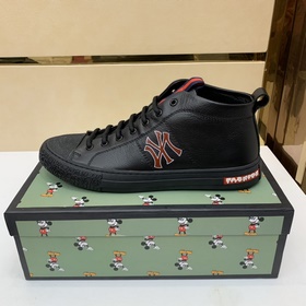 (GC) Gucc* «Gucci» Высокие кеды Стандартные размеры： 38-44 (возмо