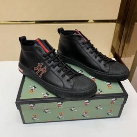 (GC) Gucc* «Gucci» Высокие кеды Стандартные размеры： 38-44 (возмо