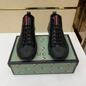 (GC) Gucc* «Gucci» Высокие кеды Стандартные размеры： 38-44 (возмо