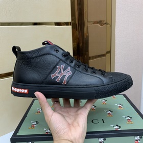 (GC) Gucc* «Gucci» Высокие кеды Стандартные размеры： 38-44 (возмо
