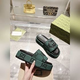 Gucci 23 новейшая (высокая версия) ограниченная серия тапочек на 