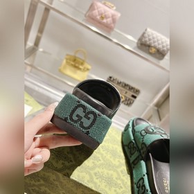 Gucci 23 новейшая (высокая версия) ограниченная серия тапочек на 