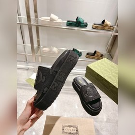 Gucci 23 новейшая (высокая версия) ограниченная серия тапочек на 