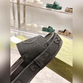 Gucci 23 новейшая (высокая версия) ограниченная серия тапочек на 