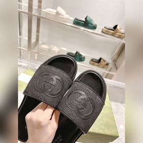 Gucci 23 новейшие (высокая версия) ограниченные тапочки на толсто