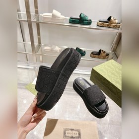 Gucci 23 новейшая (высокая версия) ограниченная серия тапочек на 