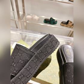Gucci 23 новейшая (высокая версия) ограниченная серия тапочек на 