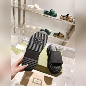 Gucci 23 новейшая (высокая версия) ограниченная серия тапочек на 