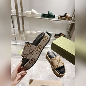 Gucci 23 новейшая (высокая версия) ограниченная серия тапочек на 
