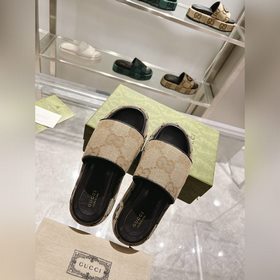 Gucci 23 новейшая (высокая версия) ограниченная серия тапочек на 