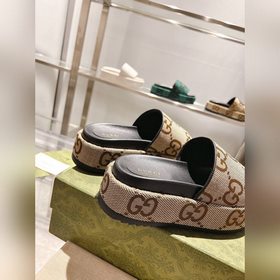 Gucci 23 новейшая (высокая версия) ограниченная серия тапочек на 