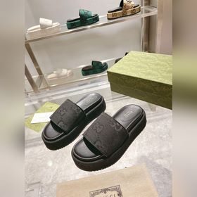 Gucci 23 новейшая (высокая версия) ограниченная серия тапочек на 
