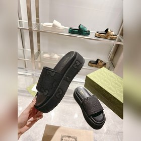 Gucci 23 новейшая (высокая версия) ограниченная серия тапочек на 