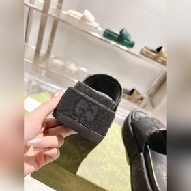 Gucci 23 новейшая (высокая версия) ограниченная серия тапочек на 