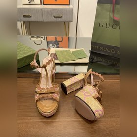 Весенние водонепроницаемые туфли на высоком каблуке с бантиком 39