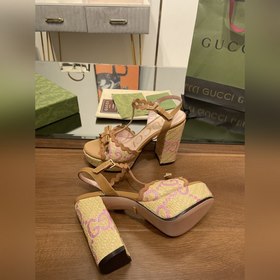 Весенние водонепроницаемые туфли на высоком каблуке с бантиком 39