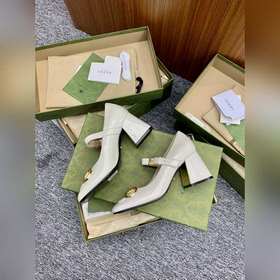 GUCCl Гуччи Новые туфли с пряжкой виде конской уздечки, с квадрат