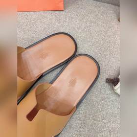 HERMES Hermes мужские классические сандалии H, приобретены в ориг